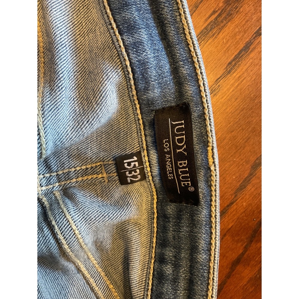 JUDY BLUE LOS ANGELES WIDE LEG WOMENS JEANS 15/32 - Picture 4 of 4